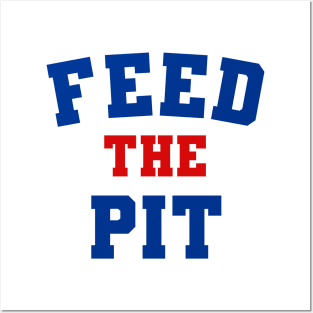 Feed the Pit Buffalo Bills Football NFL Fan Tshirt Posters and Art